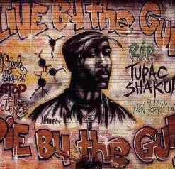 2pac Graffiti People Paint By Numbers