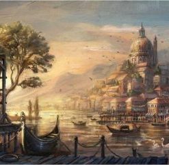 A Beautiful Lost In Venice Paint By Numbers