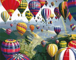 Air Balloon Paint By Number