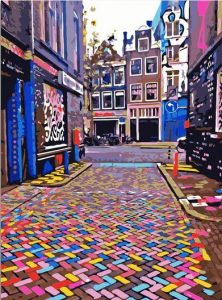 Amsterdam Street Paint By Number