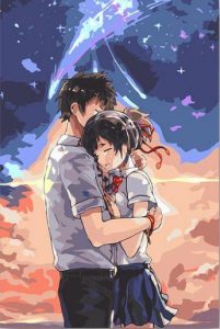 Anime Couple Paint By Number