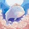 Anime Whale And Girl Paint By Number