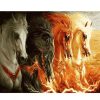 Arabian Horses Paint By Number