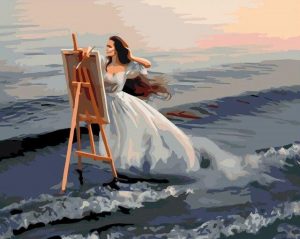 Artist By The Sea Paint By Number