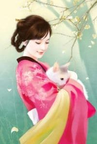 Asian Girl And Cat Paint By Number