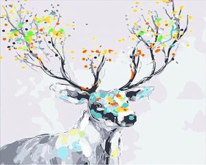 Astral Deer Paint By Number
