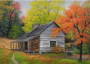 Autumn Country House Paint By Number