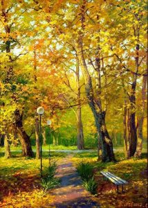 Autumn In The Forest Paint By Number