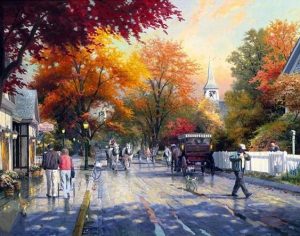 Autumn On Mackinac Paint By Number