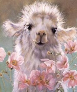Baby Llama Paint By Number