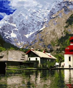 Berchtesgaden National Park paint by numbers
