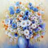 Blue Gypsophila Paint By Number