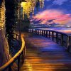 Boardwalk To Sunset Paint By Number