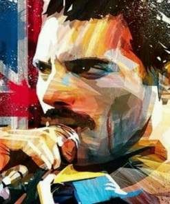 Freddie Mercury Paint By Number
