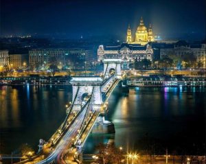 Budapest At Night Paint By Number