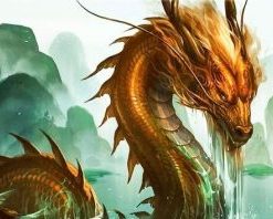 Chinese Dragon Paint By Number