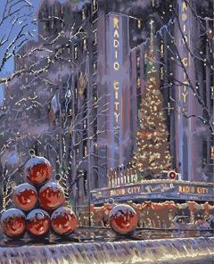 Christmas Night In New York Paint By Number
