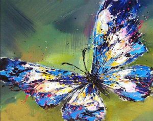 Colorful Butterfly Paint By Number