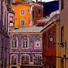 Colorful Houses Lisbon Paint By Number