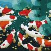 Colorful Koi Fish Paint By Number