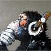 Colorful Monkey Paint By Number