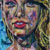 Colorful Taylor Swift Paint By Number