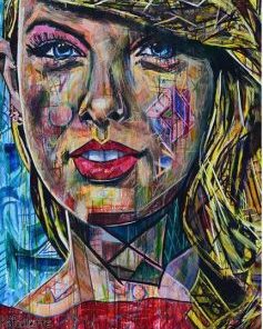 Colorful Taylor Swift Paint By Number