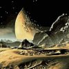 Crashed Spaceship Paint By Number