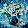Daisies Vase Paint By Number