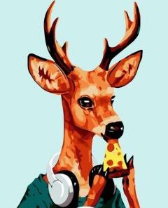 Dj Deer Paint By Number