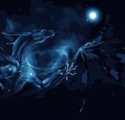 Dragon In Space Paint By Number