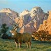 Elk In The Sawtooths Paint By Number