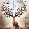 Fantasy Deer Art Paint By Number