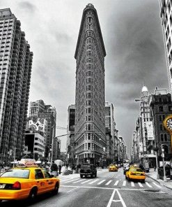 Flatiron Building New York Paint By Number