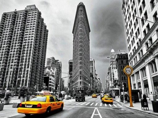 Flatiron Building New York Paint By Number