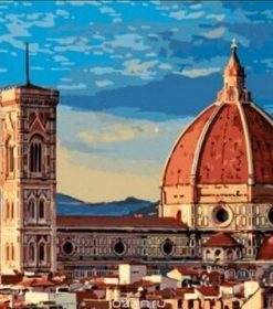 Florence Cathedral Paint By Number
