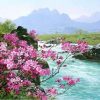 Flower River Paint By Number