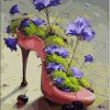 Flowers In Shoe Paint By Number