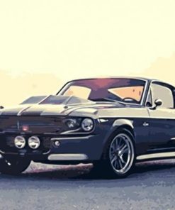 Ford Mustang Shelby Paint By Number