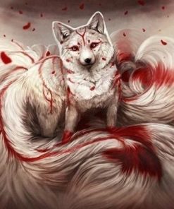 Fox With Nine Tails Paint By Number