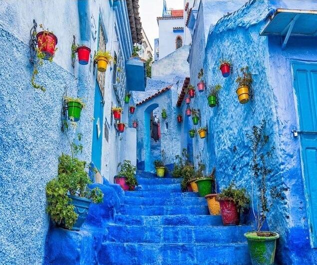 Chefchaouen Paint By Numbers