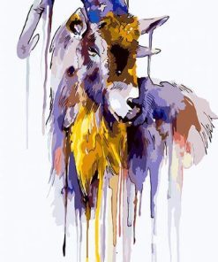 Goat paint by numbers