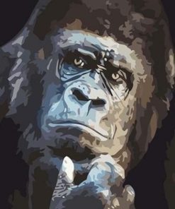 Gorilla Animal Paint By Number