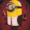 Hitman Minion Paint By Number