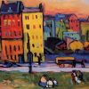 Houses In Munich Wassily Kandinsky Paint By Number