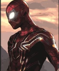 Iron Spiderman Paint By Number