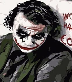 Joker Smile Paint By Number