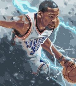 Kevin Durant Paint By Number