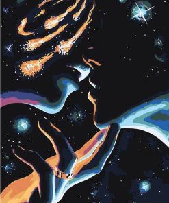 Kiss in the Universe paint by numbers
