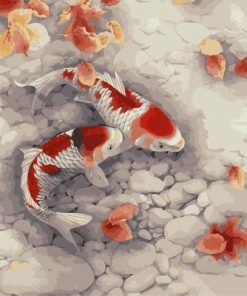 Koi Fish Paint By Number